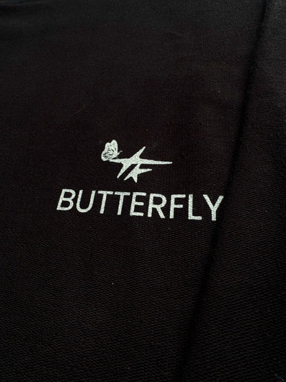 POLERA BLACK "BUTTERFLY"