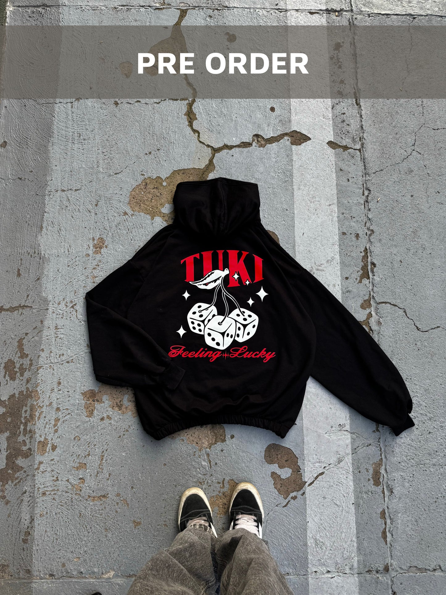 [PRE ORDER] HOODIE CHERRY DICES